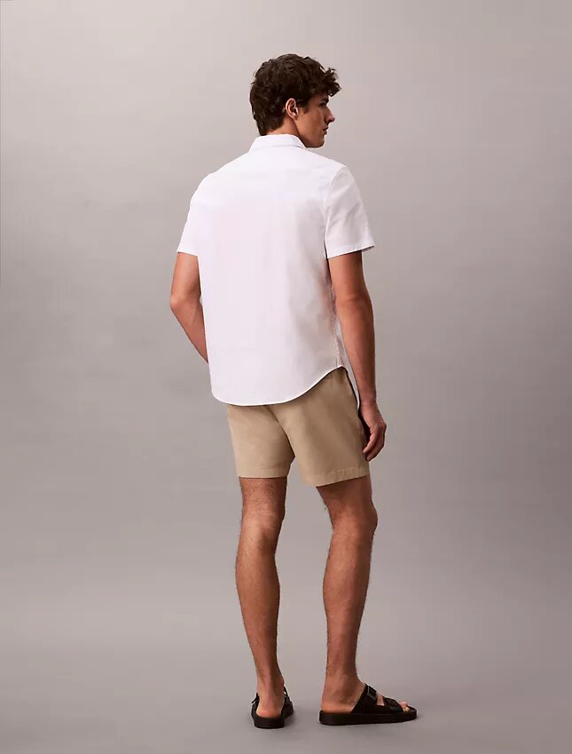 Short chino en coton Cotton Stretch à enfiler Short chino en coton Cotton Stretch à enfiler
