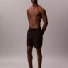 Short de bain avec logo graphique Short de bain avec logo graphique