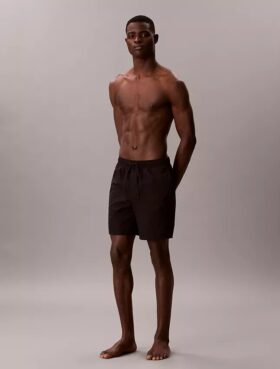Short de bain avec logo graphique