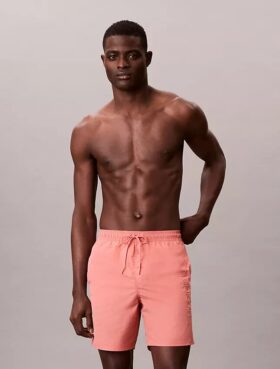 Short de bain avec logo graphique