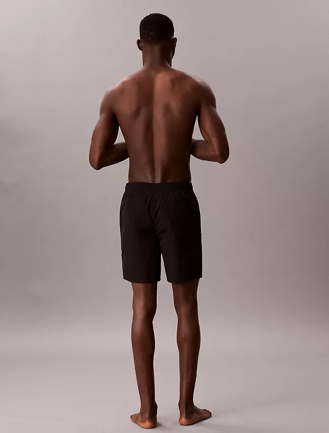 Short de bain avec logo graphique Short de bain avec logo graphique