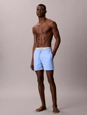 Short de bain à ceinture avec logo