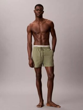 Short de bain à ceinture avec logo
