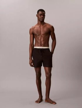 Short de bain à ceinture avec logo