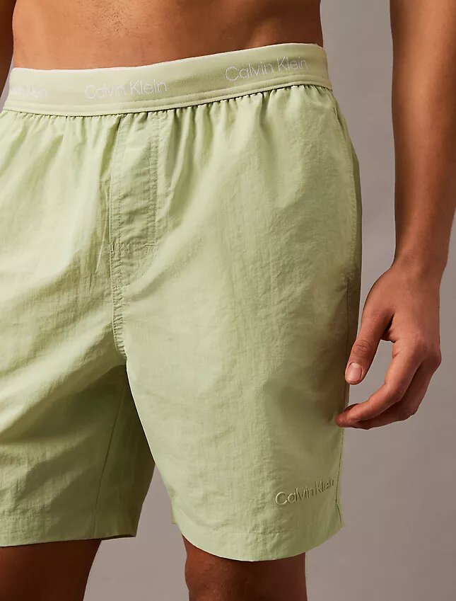 Short de bain à ceinture avec logo Short de bain à ceinture avec logo