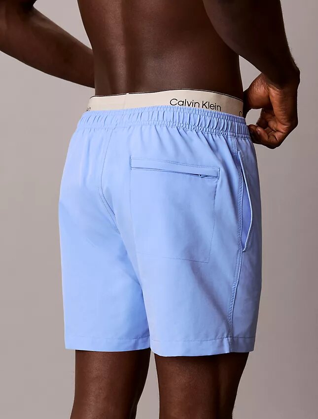 Short de bain à ceinture avec logo Short de bain à ceinture avec logo