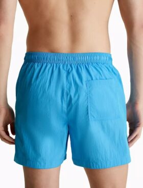 Short de bain en nylon à cordon de serrage