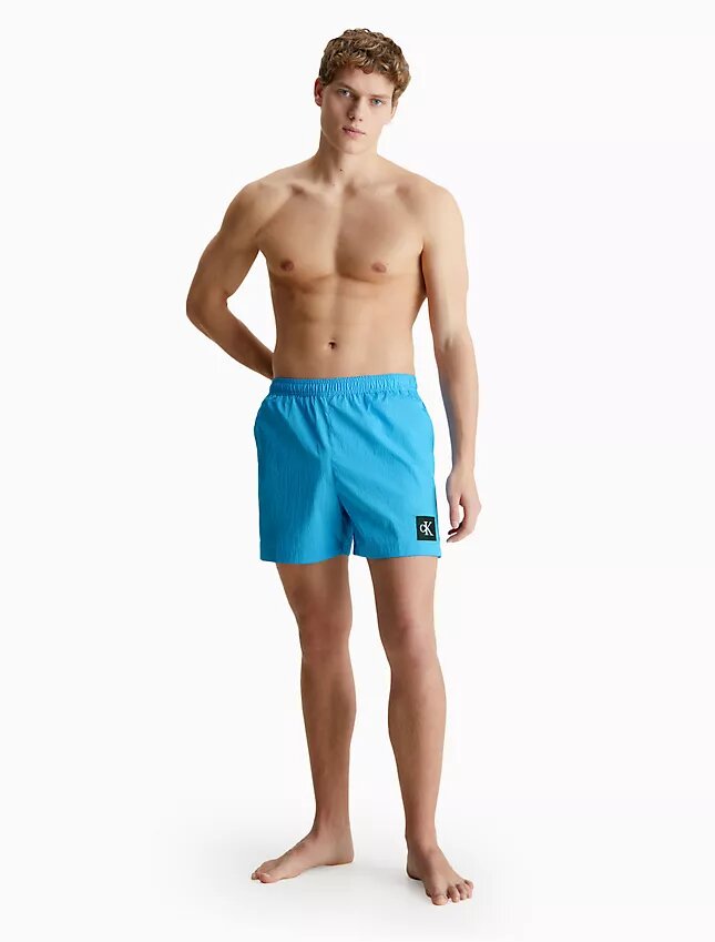 Short de bain en nylon à cordon de serrage Short de bain en nylon à cordon de serrage
