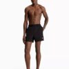 Short de bain en nylon à cordon de serrage Short de bain en nylon à cordon de serrage