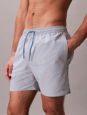 Short de bain en seersucker
