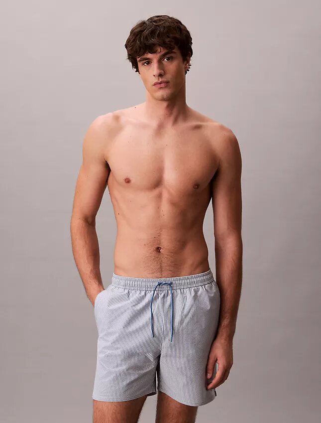 Short de bain en seersucker Short de bain en seersucker