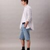 Short de charpentier en denim style années 90 Short de charpentier en denim style années 90