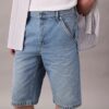 Short de charpentier en denim style années 90 Short de charpentier en denim style années 90
