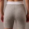 Short de cyclisme en Cotton Stretch côtelé Short de cyclisme en Cotton Stretch côtelé