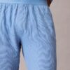 Short de nuit en maille gaufrée Short de nuit en maille gaufrée