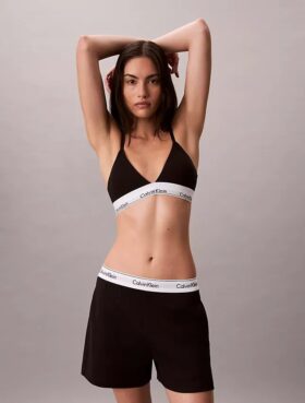 Short de nuit en molleton de coton Icon