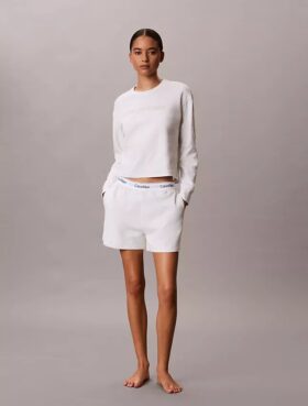 Short de nuit en molleton de coton Icon