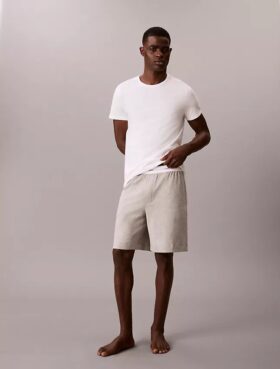 Short de nuit en molleton de coton Icon