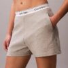 Short de nuit en molleton de coton Icon