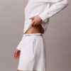 Short de nuit en molleton de coton Icon