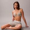 Short de nuit en molleton de coton Icon