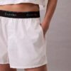 Short de nuit en popeline avec logo Pride