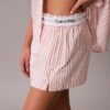 Short de nuit en popeline de coton Short de nuit en popeline de coton