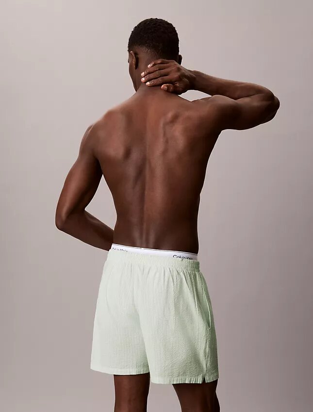 Short de nuit en seersucker Short de nuit en seersucker