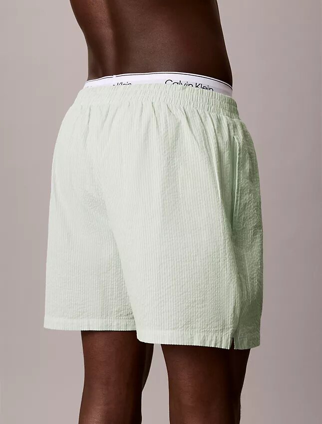Short de nuit en seersucker Short de nuit en seersucker