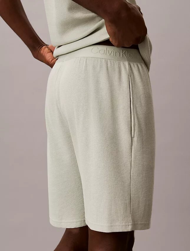 Short de nuit en tricot gaufré Short de nuit en tricot gaufré