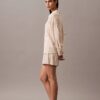 Short de nuit en viscose tissée Short de nuit en viscose tissée