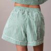 Short de survêtement en popeline de coton Short de survêtement en popeline de coton