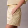 Short de survêtement en popeline de coton Short de survêtement en popeline de coton