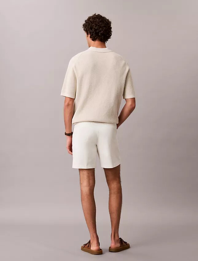 Short droit en Cotton Stretch Short droit en Cotton Stretch