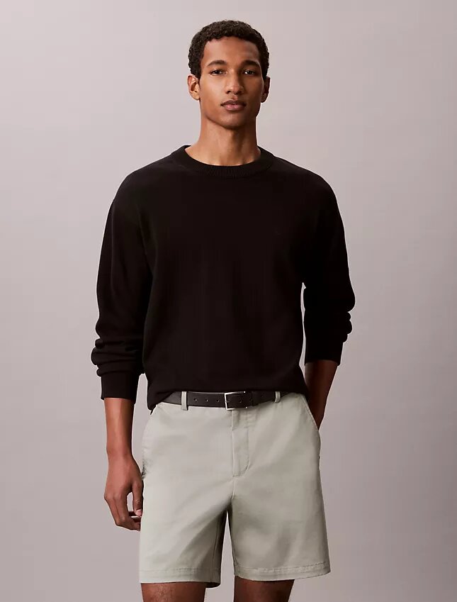 Short droit en Cotton Stretch Short droit en Cotton Stretch