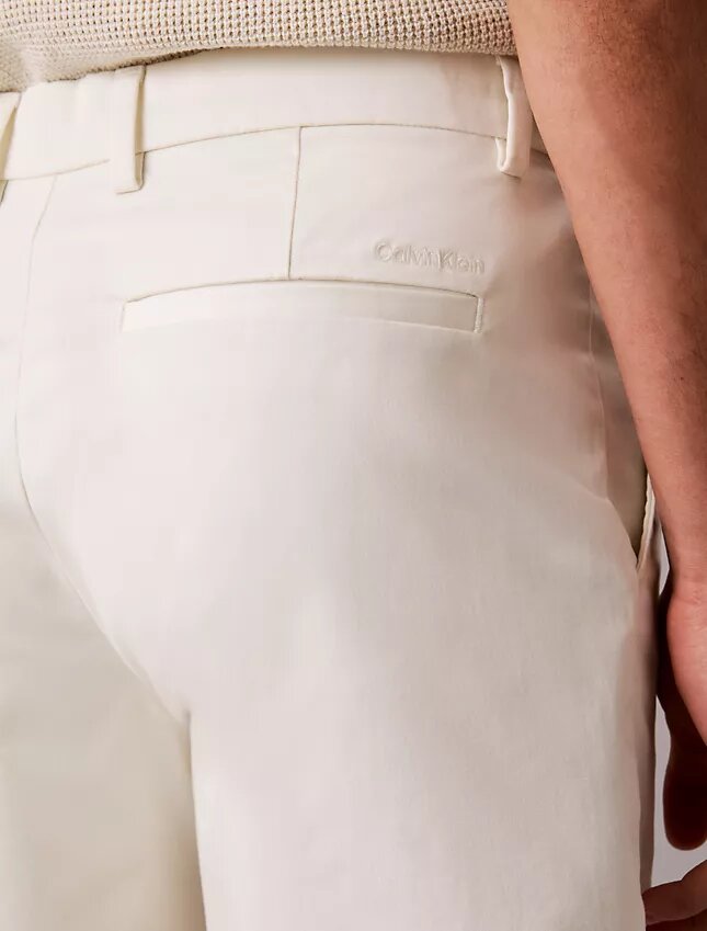 Short droit en Cotton Stretch Short droit en Cotton Stretch