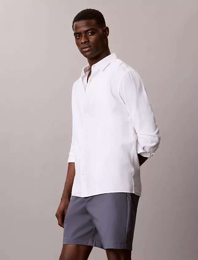 Short droit en Cotton Stretch Short droit en Cotton Stretch