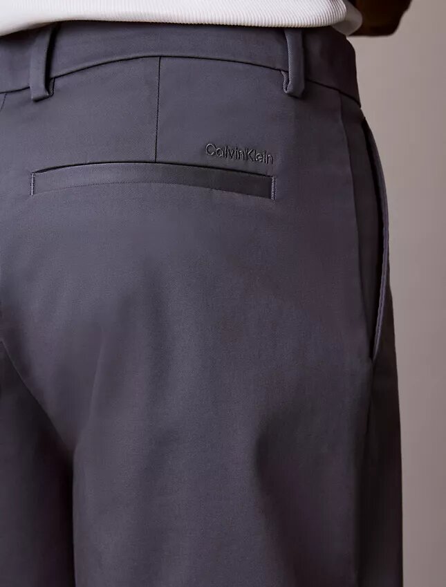 Short droit en Cotton Stretch Short droit en Cotton Stretch