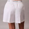 Short en coton avec bandeau logo Short en coton avec bandeau logo