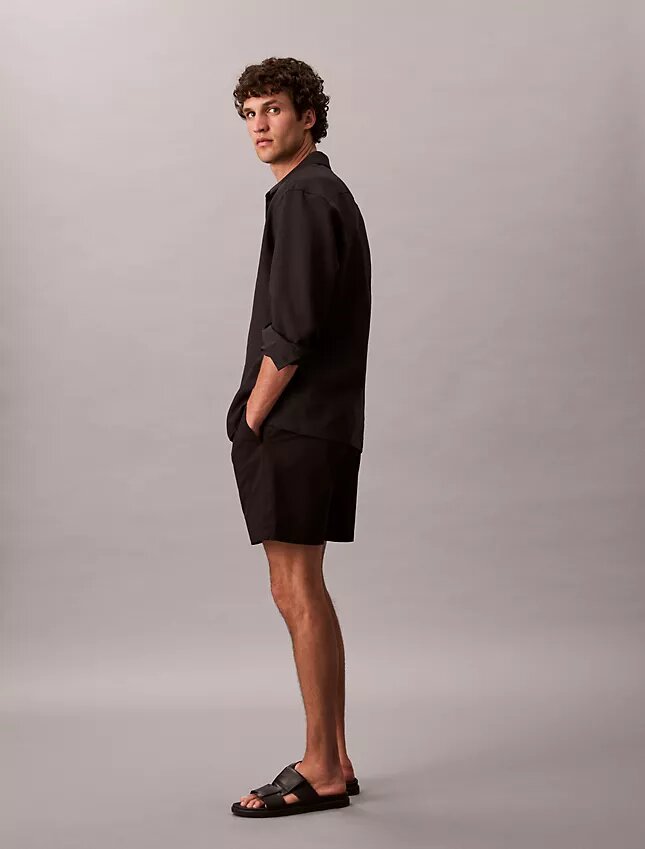 Short en coton Stretch à enfiler Short en coton Stretch à enfiler