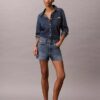 Short en Denim 90S 3 pouces