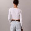 Short en denim mi-long à taille haute Short en denim mi-long à taille haute