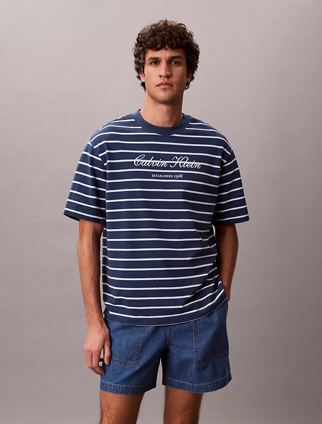 Short en denim mélangé lin à enfiler Short en denim mélangé lin à enfiler