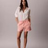 Short en lin et coton à enfiler Short en lin et coton à enfiler