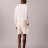 Short en lin et coton à enfiler Short en lin et coton à enfiler