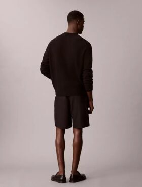 Short en lin et coton à enfiler
