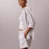 Short en lin et coton à enfiler Short en lin et coton à enfiler