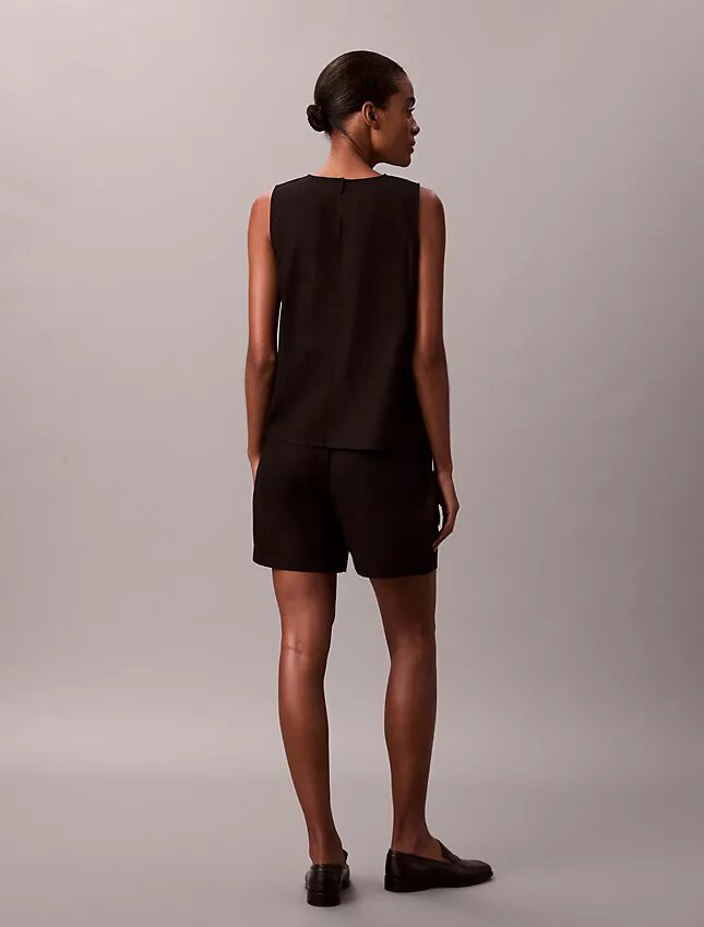 Short en lin et coton à enfiler Short en lin et coton à enfiler