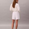 Short en lin et coton à enfiler Short en lin et coton à enfiler