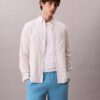 Short en lin et coton à enfiler Short en lin et coton à enfiler